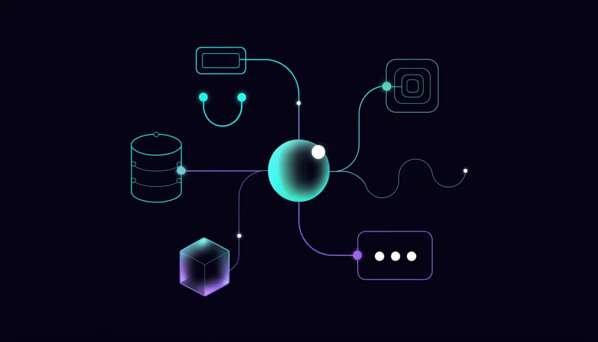 An agent reaches out to tools, data and APIs to get things done.