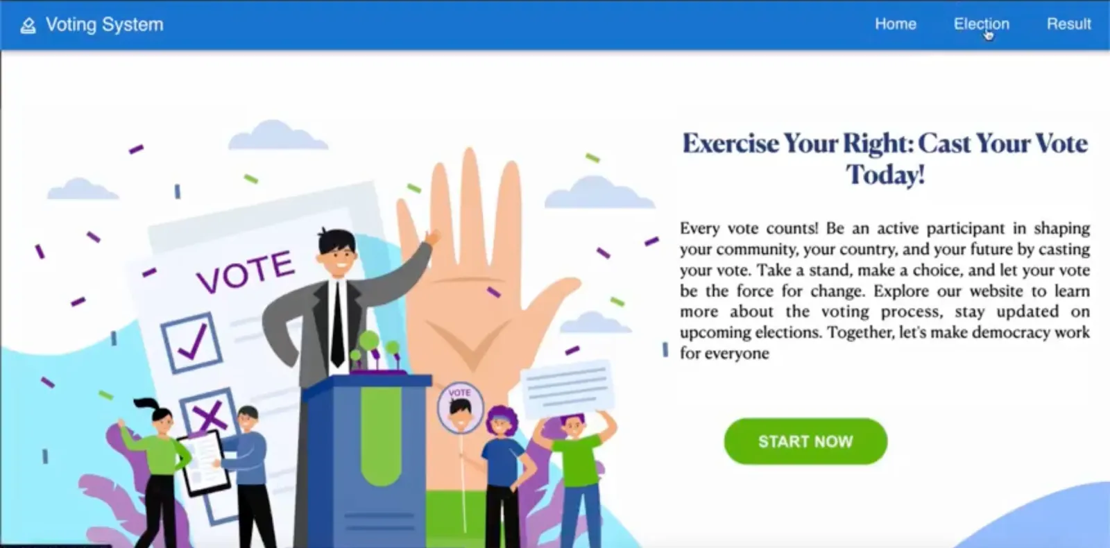 Secure Voting System